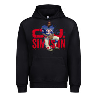 Black O.J. Simpson Urban Hoodie - trangStudio