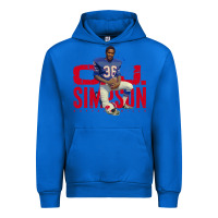 Cobalt O.J. Simpson Urban Hoodie - trangStudio