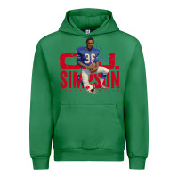 Emerald O.J. Simpson Urban Hoodie - trangStudio