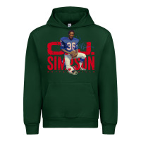 Forest Green O.J. Simpson Urban Hoodie - trangStudio