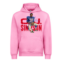 Fuchsia Pink O.J. Simpson Urban Hoodie - trangStudio