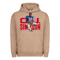 Pigment Burro O.J. Simpson Urban Hoodie - trangStudio