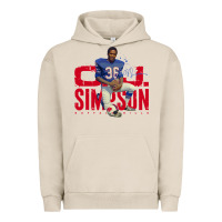 Pigment French Oak O.J. Simpson Urban Hoodie - trangStudio