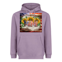 Lavender patriotic mimi tumbler Heavyweight Hoodie - BarkalooDesign