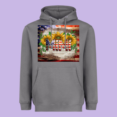 Patriotic Mimi Tumbler Heavyweight Hoodie Designed By Barkaloodesign