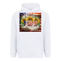 White patriotic mimi tumbler Heavyweight Hoodie - BarkalooDesign