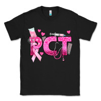 Black breast cancer pct patient care technician Classic Tee - texasbilliewilder