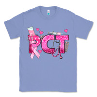 Colony Blue breast cancer pct patient care technician Classic Tee - texasbilliewilder