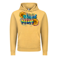 Vintage Mustard Blessed mom Vintage Hoodie - CowGirlArtShop