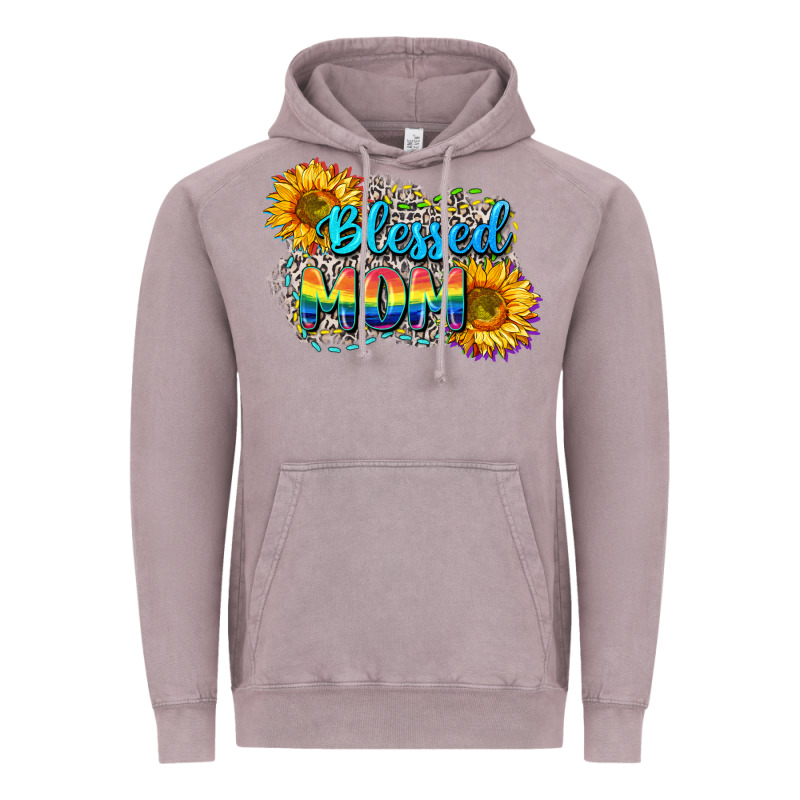 Blessed Mom Vintage Hoodie by CowGirlArtShop | Teevron