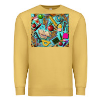 Antique Gold teacher tumbler Premium Sweatshirt - BarkalooDesign