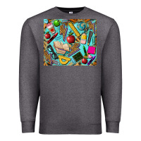 Charcoal Heather teacher tumbler Premium Sweatshirt - BarkalooDesign