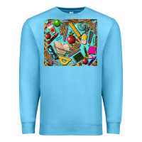 Ocean Blue teacher tumbler Premium Sweatshirt - BarkalooDesign