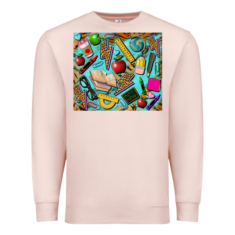 Teacher Tumbler Premium Sweatshirt by BarkalooDesign | Teevron