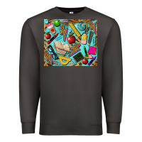 Smoke teacher tumbler Premium Sweatshirt - BarkalooDesign