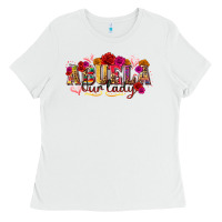 White Abuela Our Lady Ladies Tee - texasbilliewilder