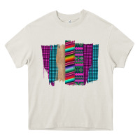 Cream Western Farm Life Serape Brush Stroke Heavy Core Tee - Bettercallsaul