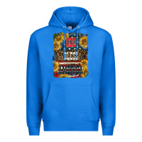True Royal Western God Bless America 4th of July Premium Hoodie - LillyAllenDesigns