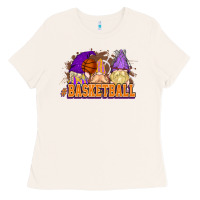 Bone Basketball gnomes Ladies Tee - NancyCooperArtShop