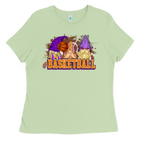 Matcha Basketball gnomes Ladies Tee - NancyCooperArtShop