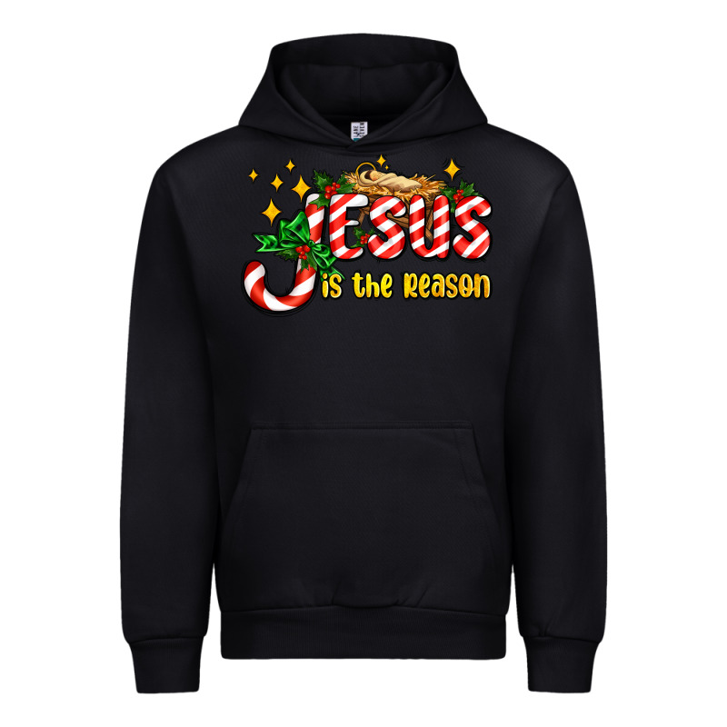 Jesus Is The Reason With Christmas Candy Ado Urban Hoodie by AdoDesignShop | Teevron
