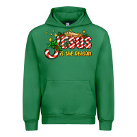 Emerald jesus is the reason with christmas candy ado Urban Hoodie - AdoDesignShop