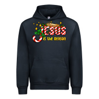 Navy jesus is the reason with christmas candy ado Urban Hoodie - AdoDesignShop