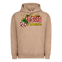 Pigment Burro jesus is the reason with christmas candy ado Urban Hoodie - AdoDesignShop
