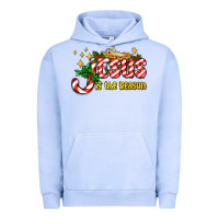 Pigment Grape Ice jesus is the reason with christmas candy ado Urban Hoodie - AdoDesignShop