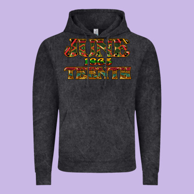 Juneteenth 1865 Vintage Hoodie Designed By Howdyjamesfarm