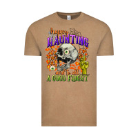 Happy Haunting And To All A Good Fright Vintage Tee | Teevron