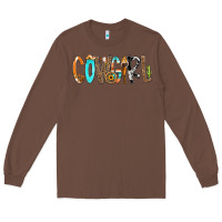 Chestnut Cowgirl Min Long Sleeve Tee - CowCowDesign