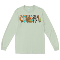 Matcha Cowgirl Min Long Sleeve Tee - CowCowDesign
