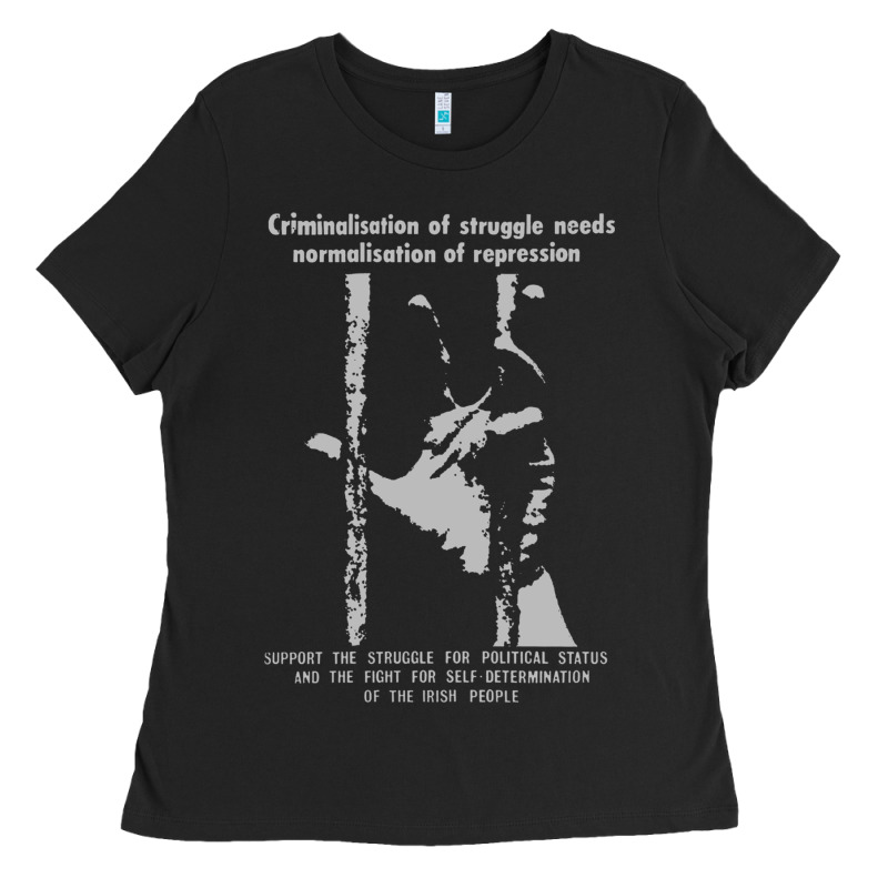 Criminalisation Of Struggle - Sinn Fein Ladies Tee by trangStudio | Teevron