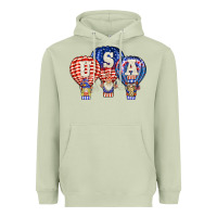 Matcha usa air balloon gnomies Heavyweight Hoodie - BarkalooDesign