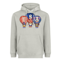 Moon Dust usa air balloon gnomies Heavyweight Hoodie - BarkalooDesign