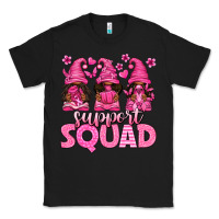 Black breast cancer afro gnomies support squad Classic Tee - texasbilliewilder
