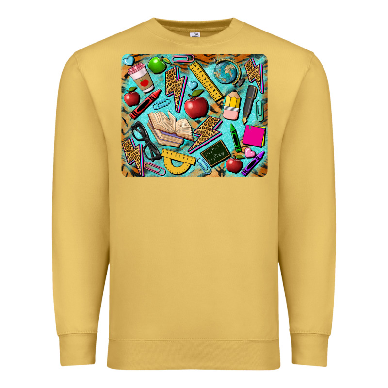 Teacher Mousepad Premium Sweatshirt by BarkalooDesign | Teevron