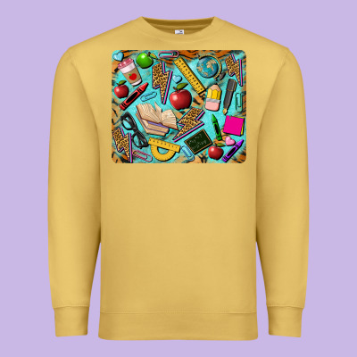 Teacher Mousepad Premium Sweatshirt Designed By Barkaloodesign