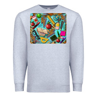 Heather Grey teacher mousepad Premium Sweatshirt - BarkalooDesign