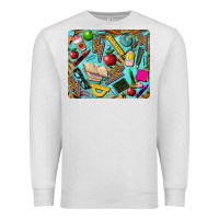Oatmeal Heather teacher mousepad Premium Sweatshirt - BarkalooDesign