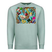 Seafoam teacher mousepad Premium Sweatshirt - BarkalooDesign