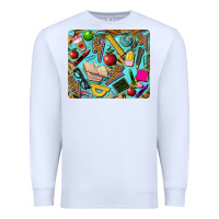 White teacher mousepad Premium Sweatshirt - BarkalooDesign