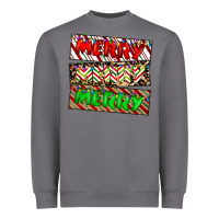 Storm merry merry merry Heavyweight Sweatshirt - CowhideDigitalArt