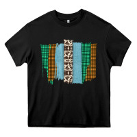 Black Western Farm Life Cowhide Brush Strokes Heavy Core Tee - Bettercallsaul