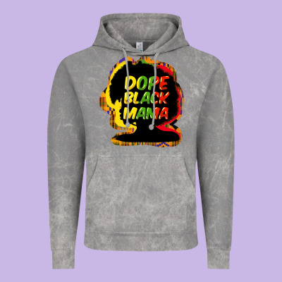 Dope Black Mama Vintage Hoodie Designed By Howdyjamesfarm