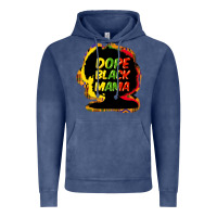 Vintage Denim Dope black mama Vintage Hoodie - HowdyJamesFarm