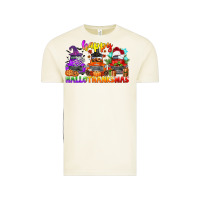 Vintage Arctic happy hallothanksmas truck Vintage Tee - CowGirlArtShop
