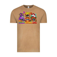Vintage Camel happy hallothanksmas truck Vintage Tee - CowGirlArtShop