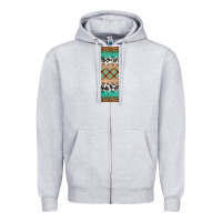 Fall Pattern Zipper Hoodie | Teevron